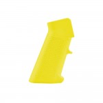 AR-15/10 A2 Style Pistol Grip w/ Screw & Lock Washer- Cerakote LEMON YELLOW 